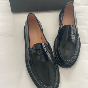 NWT J.Crew Black Loafers Size 8.5